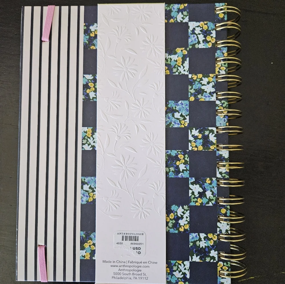 Anthropologie Lizzy Spiral journal